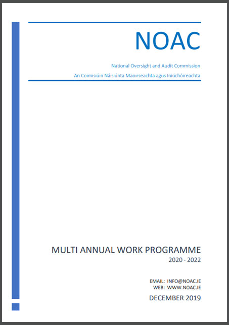 National Oversight and Audit Commission Multi annual work programme