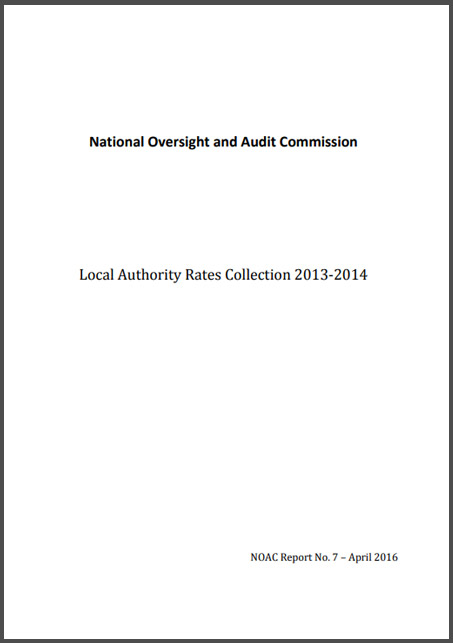 Local Authority Rates Collection 2013 2014