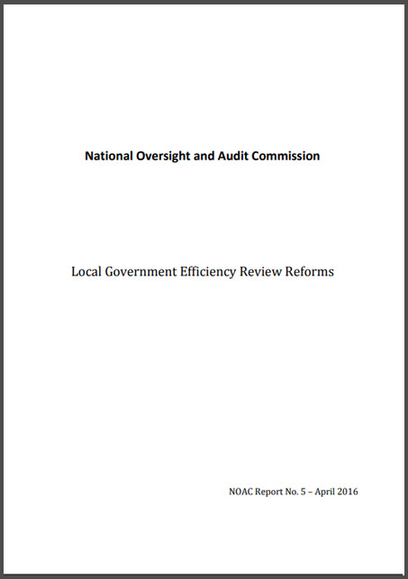 NOAC Local Government Efficiency Review Reforms Report