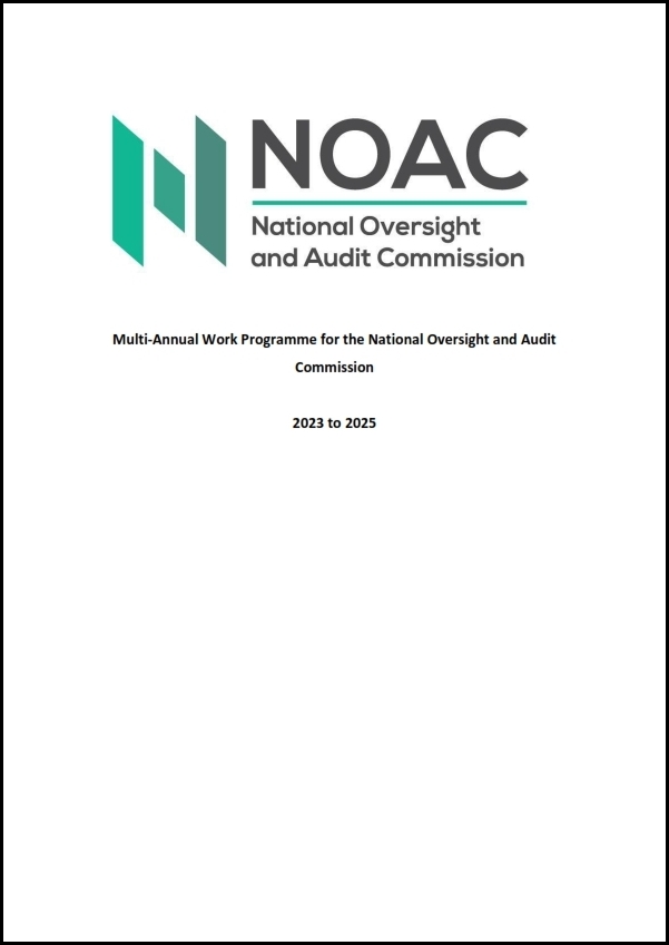 NOAC Multi-Annual Work Programme for the National Oversight and Audit Commission